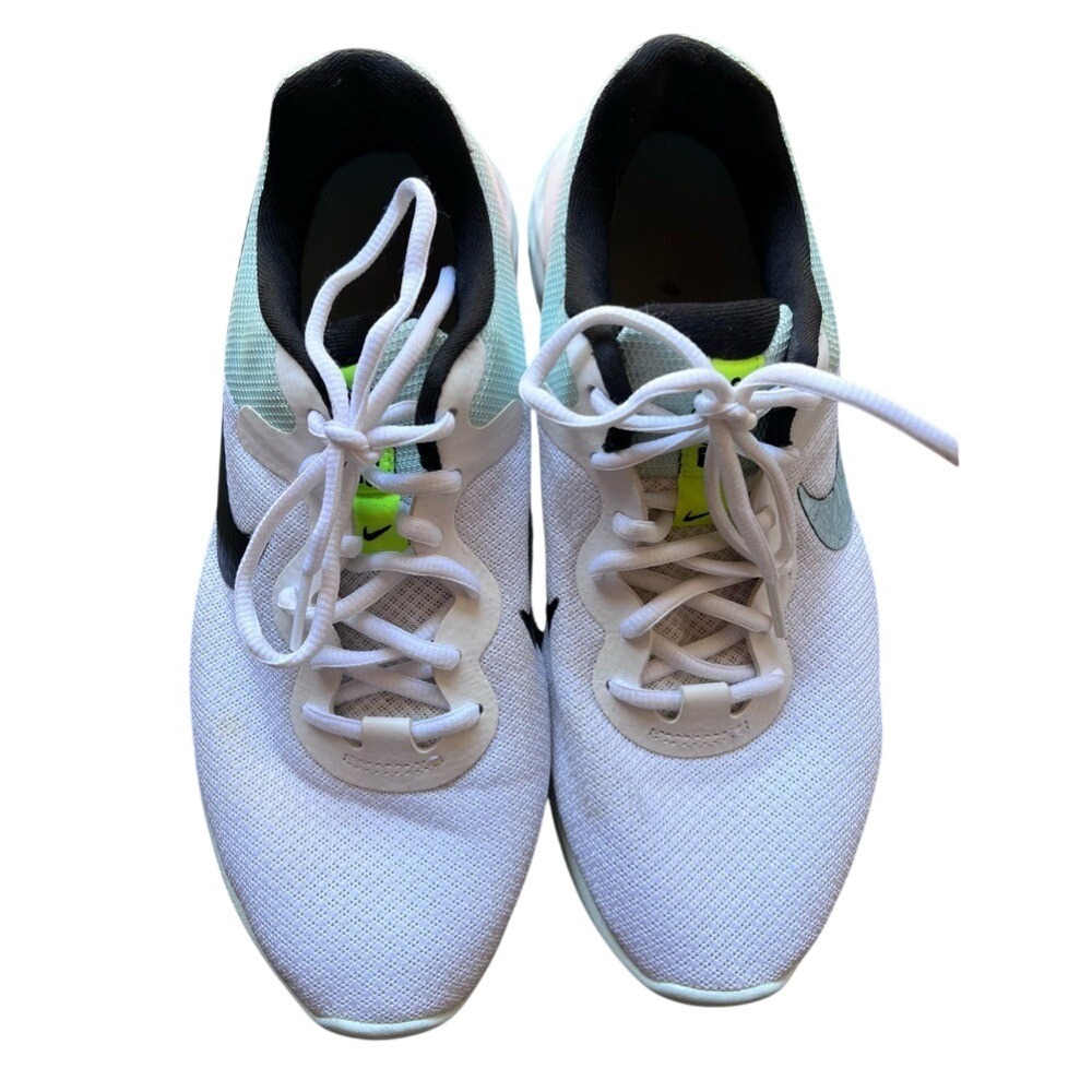 Nike Womens Revolution‎ 6 White Glacier Blue Running Sneakers Size 8.5